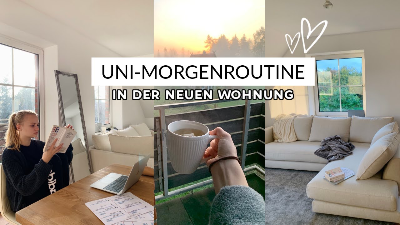 UNI-MORGENROUTINE - Herbst 2020 (neue Wohnung, Jura Studentin, Wintersemester) // Miss Aliana