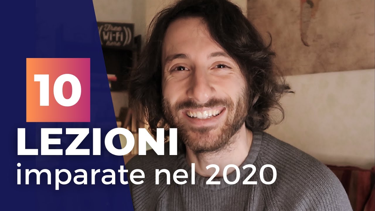 10 LEZIONI che ho imparato nel 2020 | GARGIUTIME