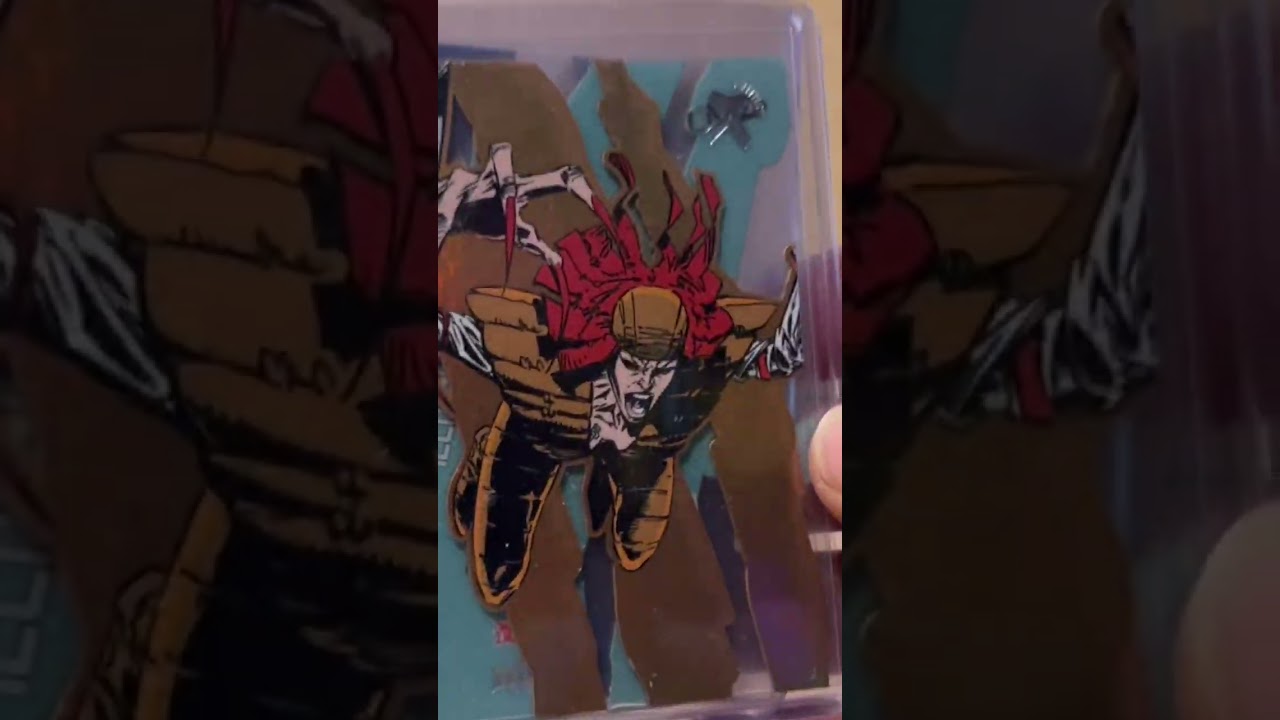 2023 2024 Upper Deck Marvel Fleer Ultra Wolverine Animation Cel Juggernaut Ice man Omega Red 