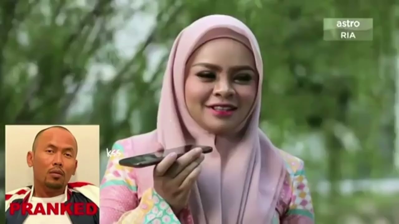 TREK SELEBRITI SITI SARAH PRANK CALL SHUIB