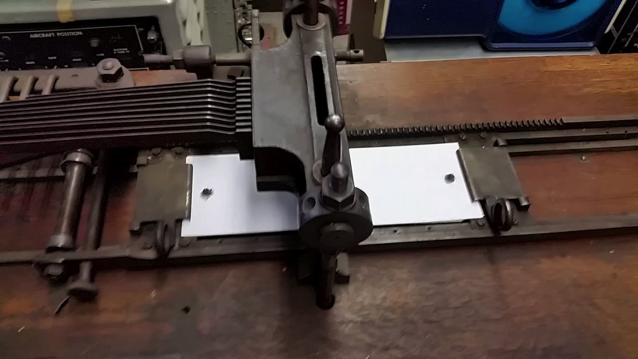 A Most Ancient Card Punch
