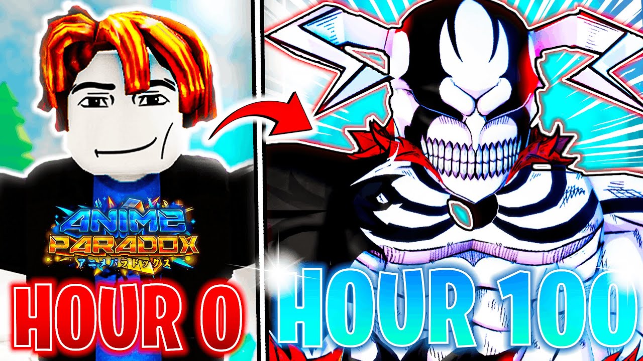 I Spent 100+ HOURS Becoming OVERPOWERED In Anime Paradox Roblox!