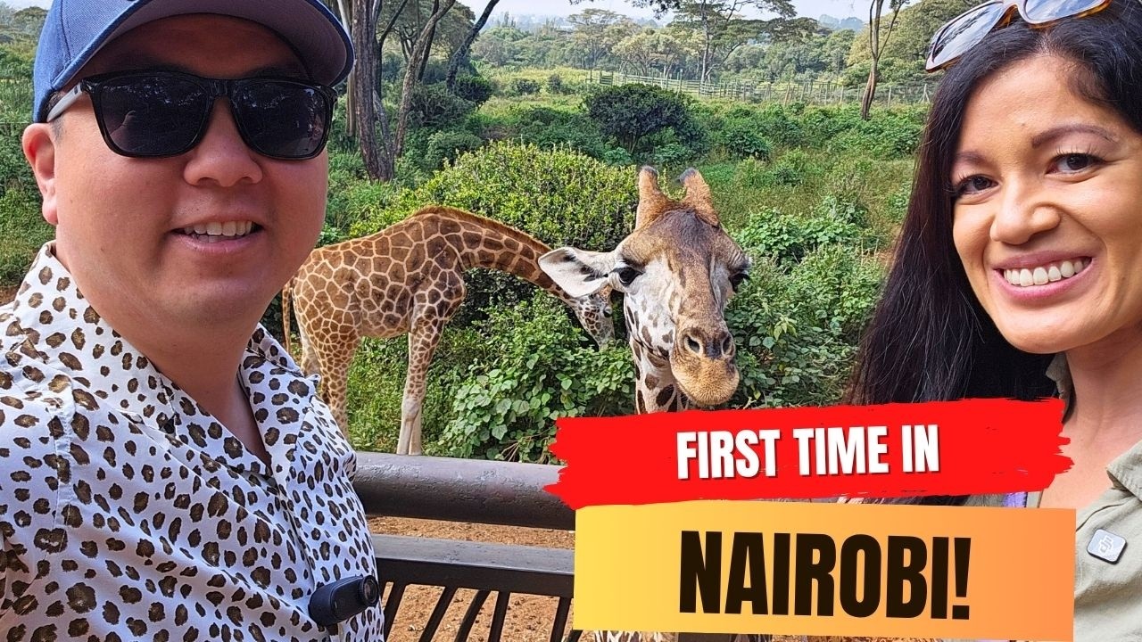Our First Time in Nairobi! Walking Tour, Local Food & The Giraffe Centre