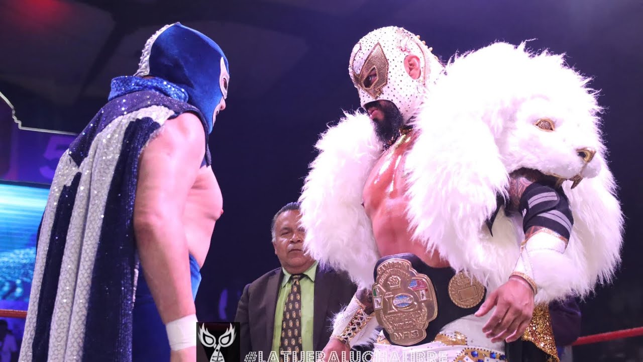 Blue Demon Jr. Vs DMT Azul, por el Campeonato Completo de IWRG