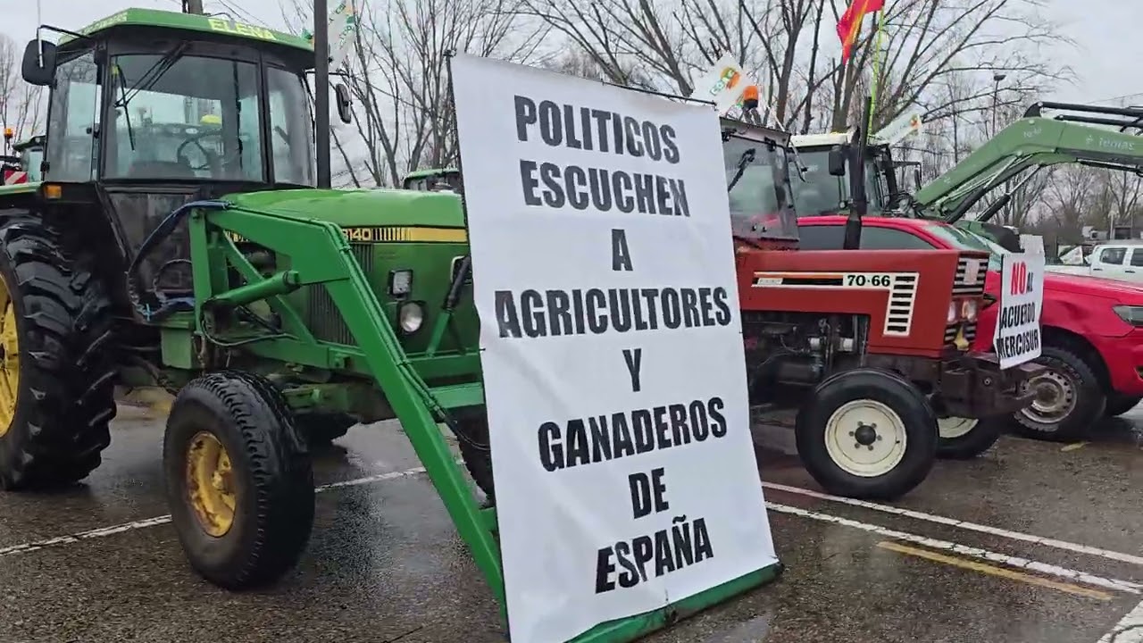 Tractorada en Salamanca