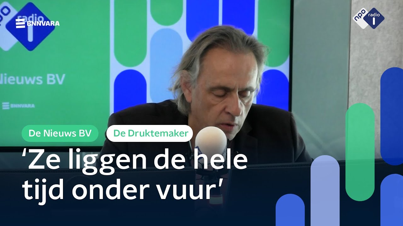 &lsquo;Waarom begint een persconferentie altijd met negativiteit?&rsquo; | De Druktemaker | NPO Radio 1
