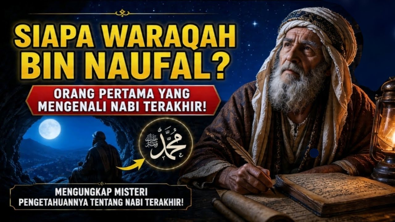 Kisah Warakah bin Naufal | Orang Pertama yang Mengakui Kenabian Muhammad SAW
