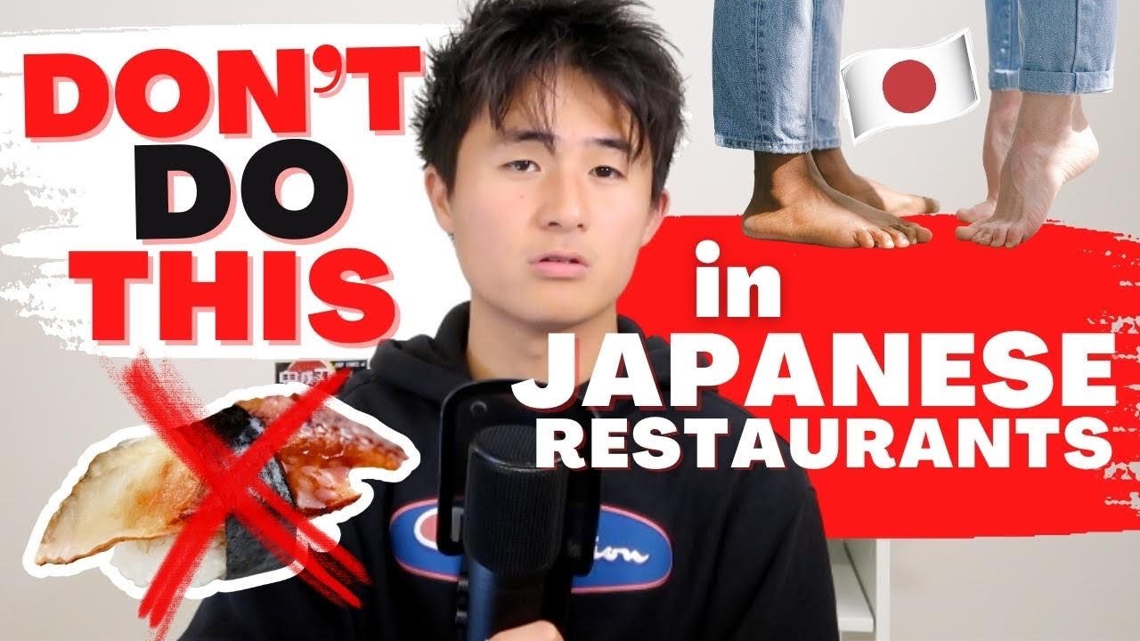 NEVER do THIS at a restaurant in Japan | Truth about eating out in Japan