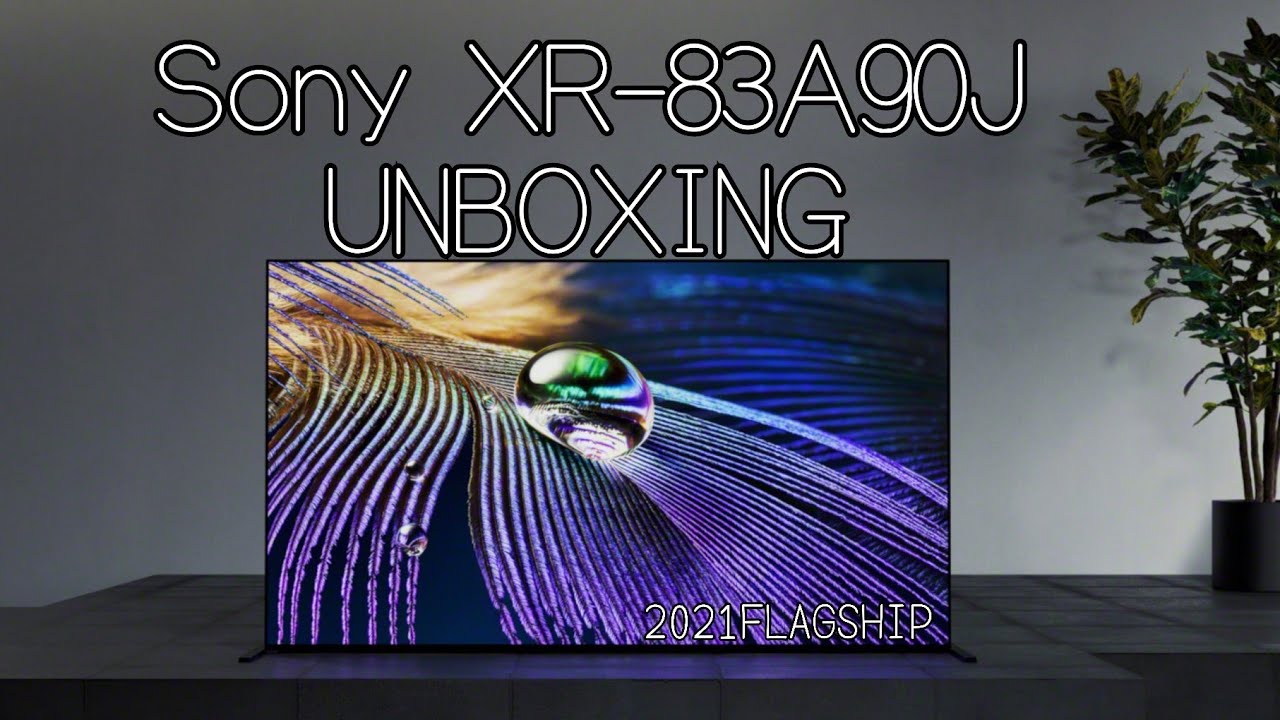 Sony XR-83A90J • Quick Unboxing • Flagship Oled Of 2021 • King Of Tv's 🤴