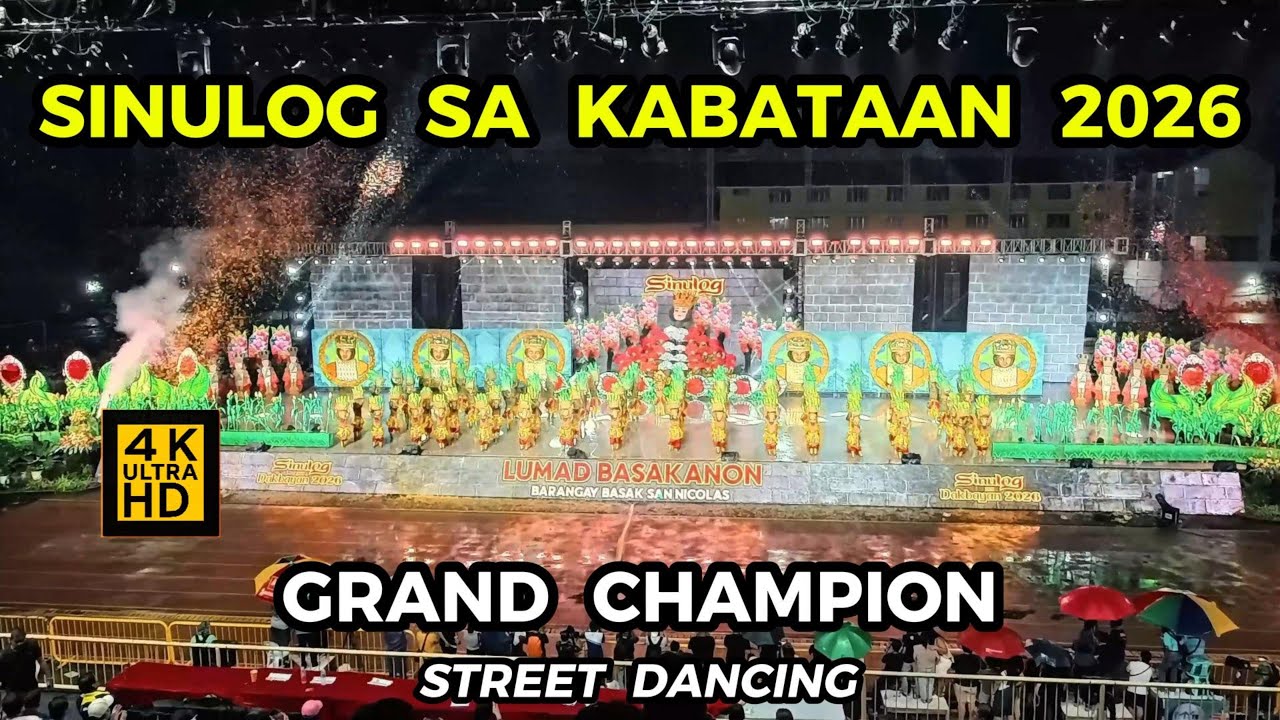 Sinulog sa Kabataan 2026 in Cebu | Street Dancing Grand Champion | Cebu City Sports Complex