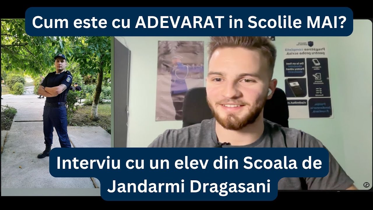 O zi din viața unui ELEV la Școala de Jandarmi (Scoala MAI)