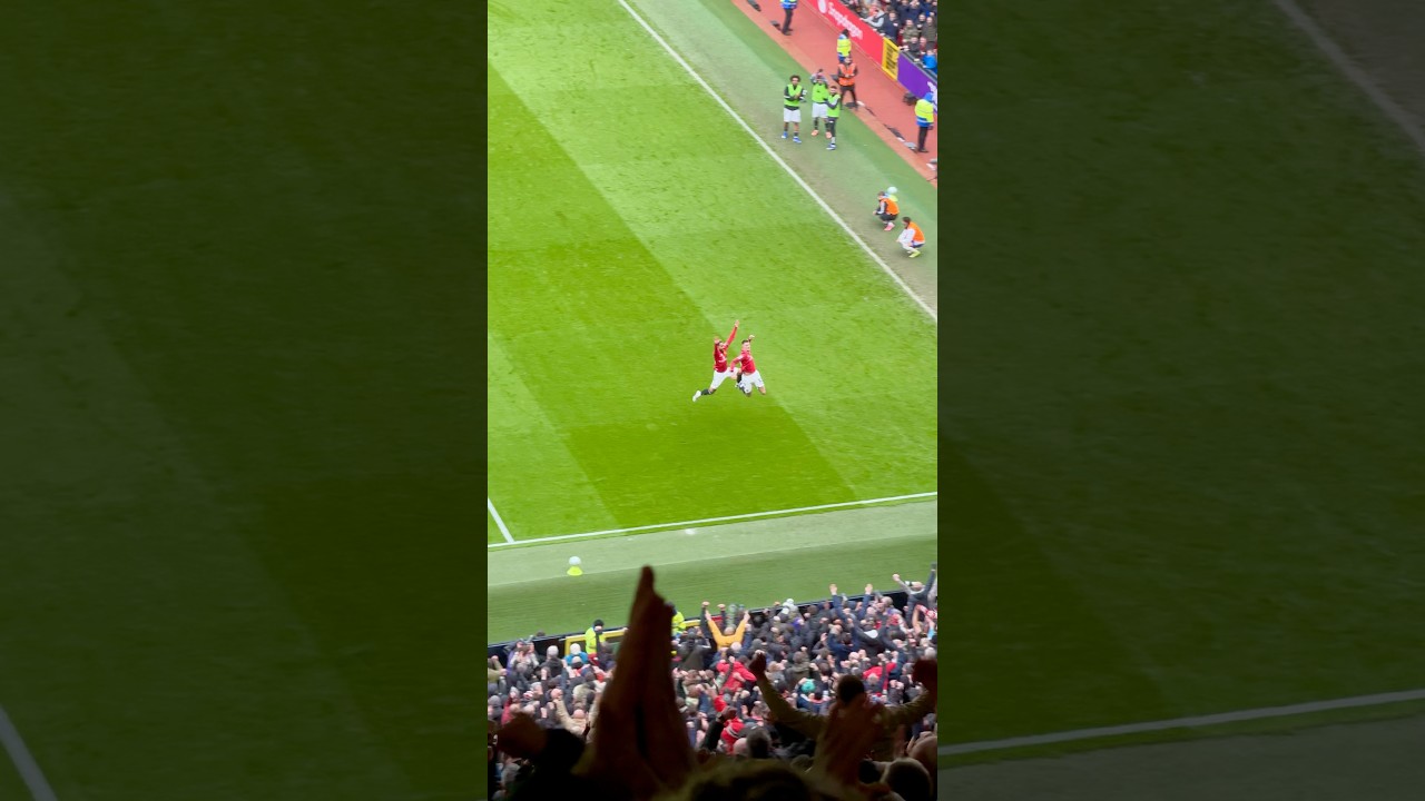 Sesko Goal Today Vs Aston Villa #manutd #goal #premierleague