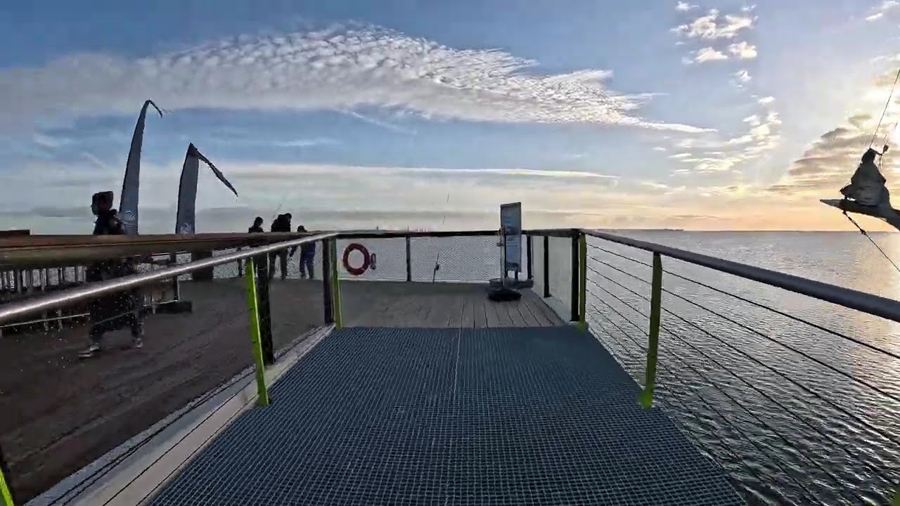 Seebrücke in Scharbeutz - Rundgang über die Seebrücke