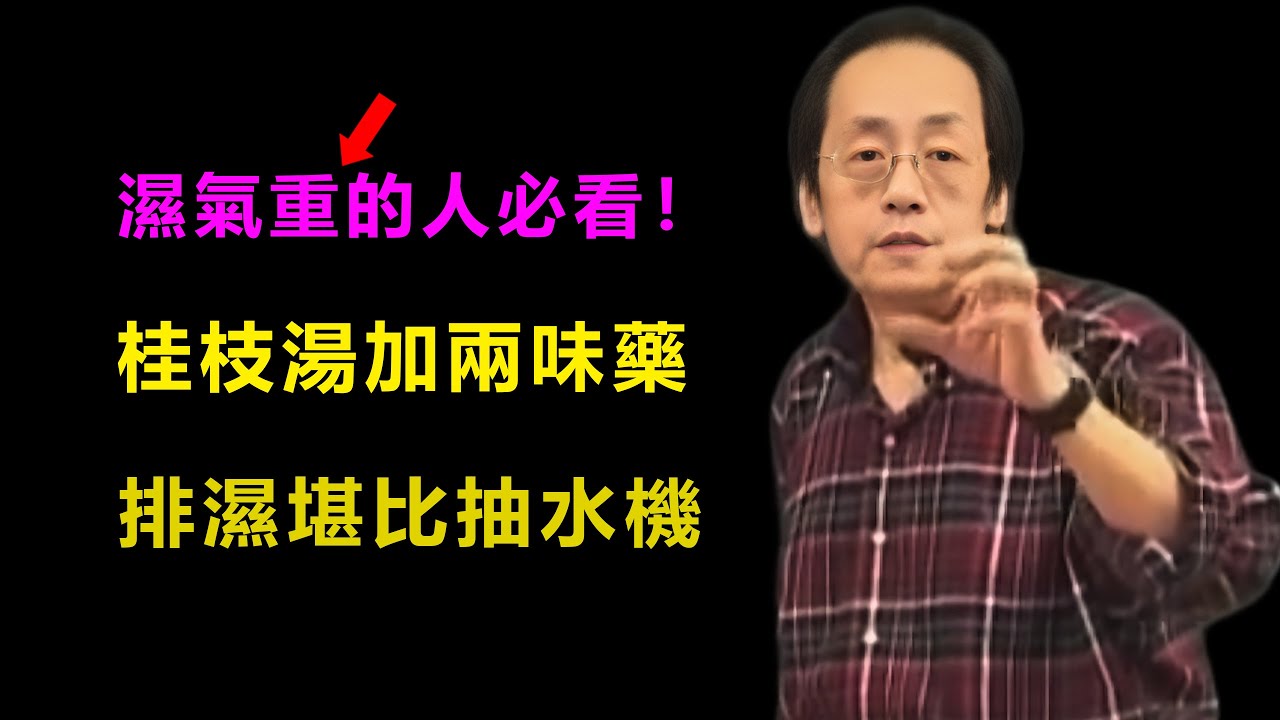 別讓濕氣影響你的健康！桂枝湯加上這兩味藥，排濕效果翻倍，像抽水機一樣嘩嘩排濕，全身輕松不黏膩！#倪海廈#金匱#傷寒論#濕氣