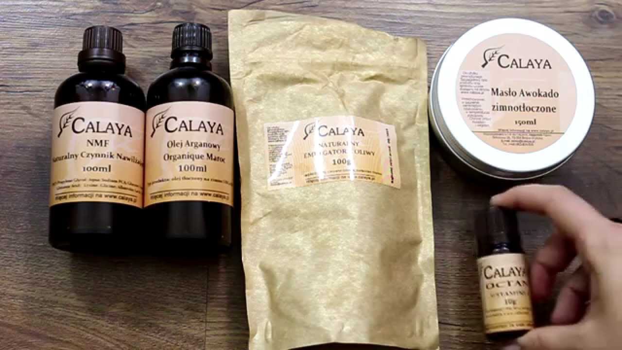 Balsam do ciała na bazie oleju arganowego i masła awokado - Calaya.pl