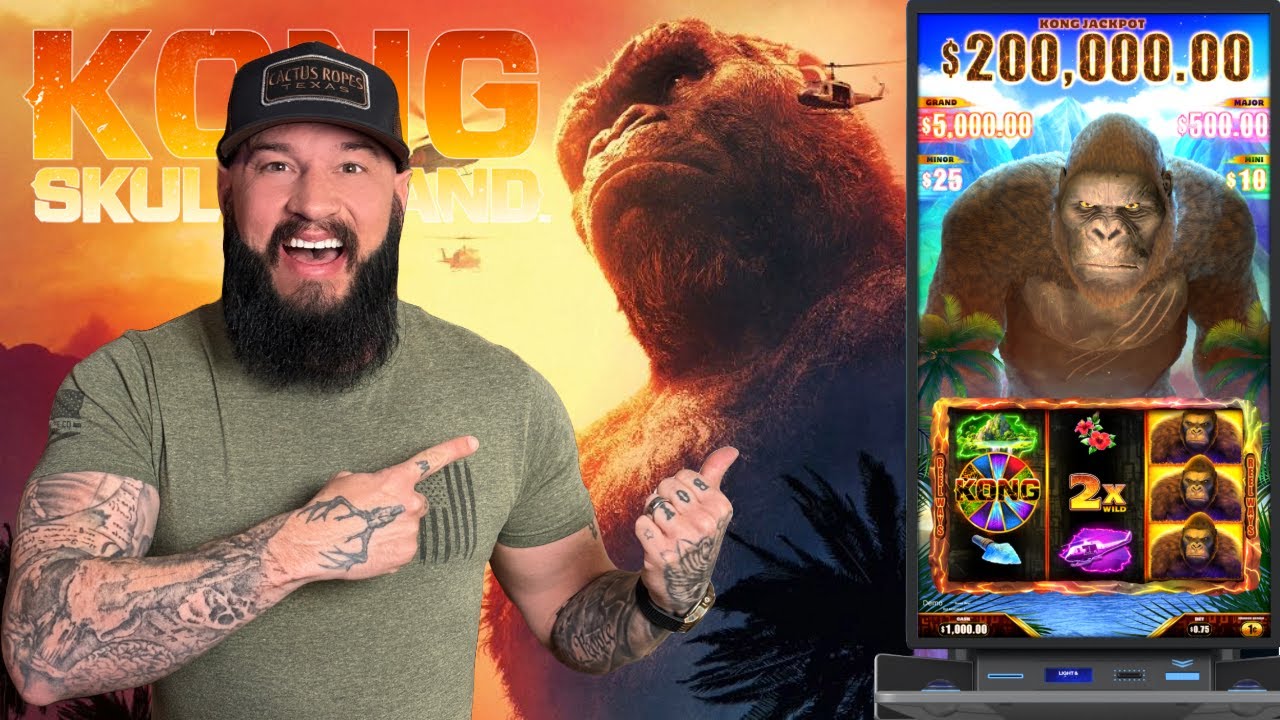 KONG Skull Island 🎰 The next great slot game? ⭐️ Bonus after Bonus!