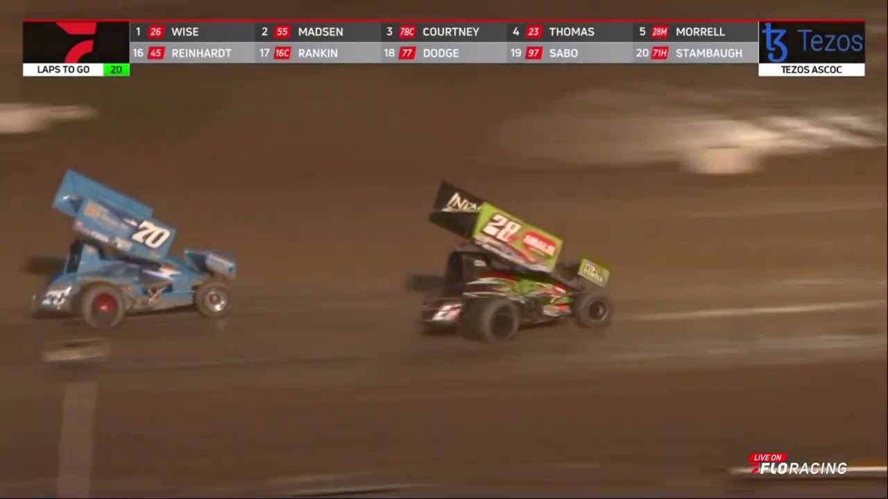 Highlights: Tezos All Star Circuit of Champions @ Tri City Motor Speedway 8.25.2023