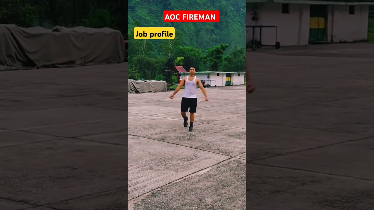 Aoc fireman job profile #aoc #army#fireman#firemanbharti#bharti #indianarmy#aocfireman#armyfireman