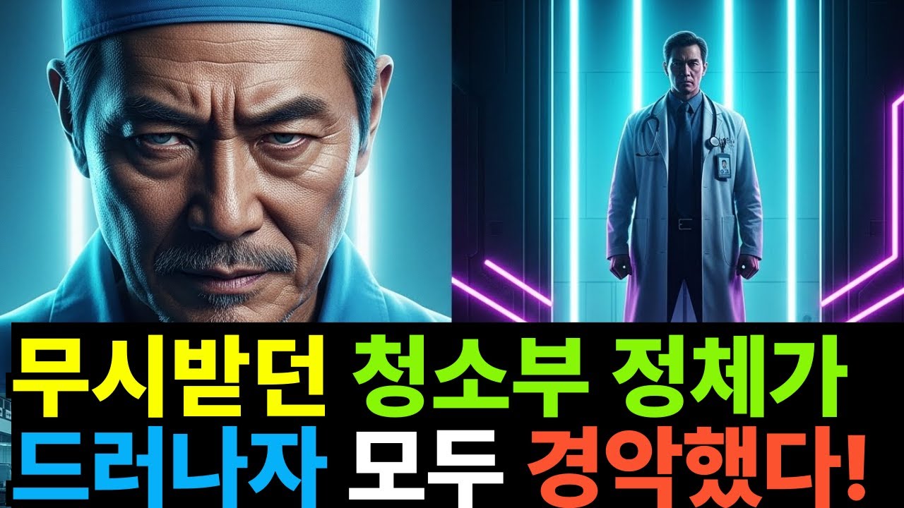 무시받던 청소부의 정체가 들어나자 모두 경악했다!