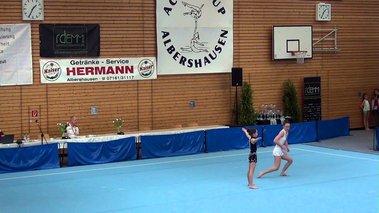 Albershausen 2015   117   044   WP   Youth   Dyn   GER   TSV Grafenau, Carina Botsch & Romy Naumann