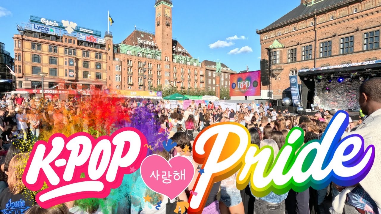 Random K POP performance in Pride week