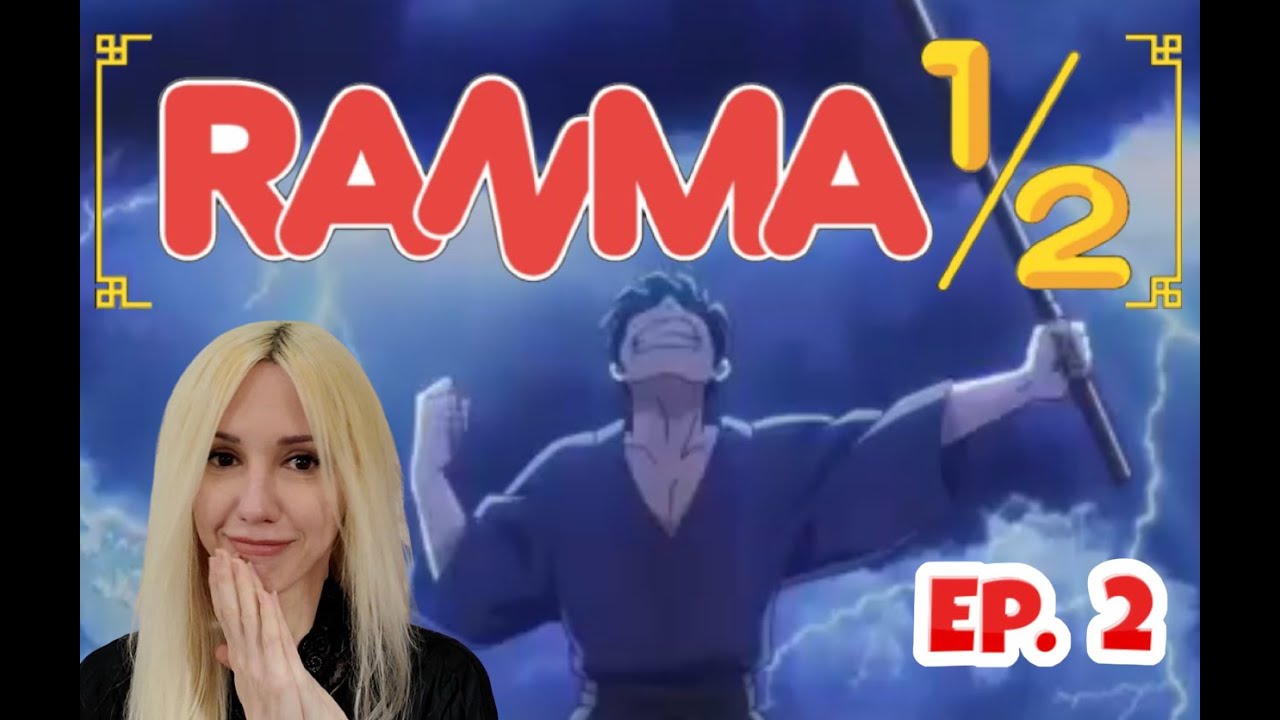 Ranma 1/2 Episode 2 Review らんま1/2 Comparison 2024 Reaction Video
