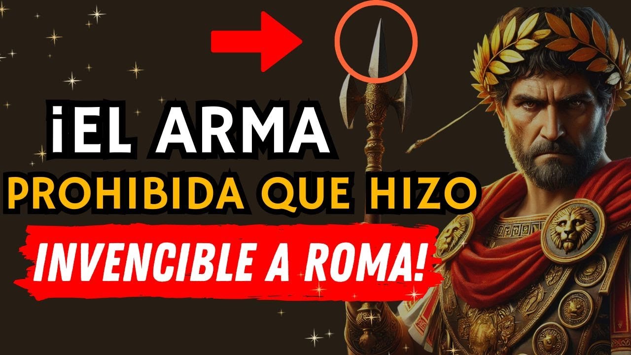 &iexcl;PROHIBIDA! &iexcl;EL ARMA ROMANA TAN LETAL QUE LO CAMBI&Oacute; TODO! (SIN RODEOS)