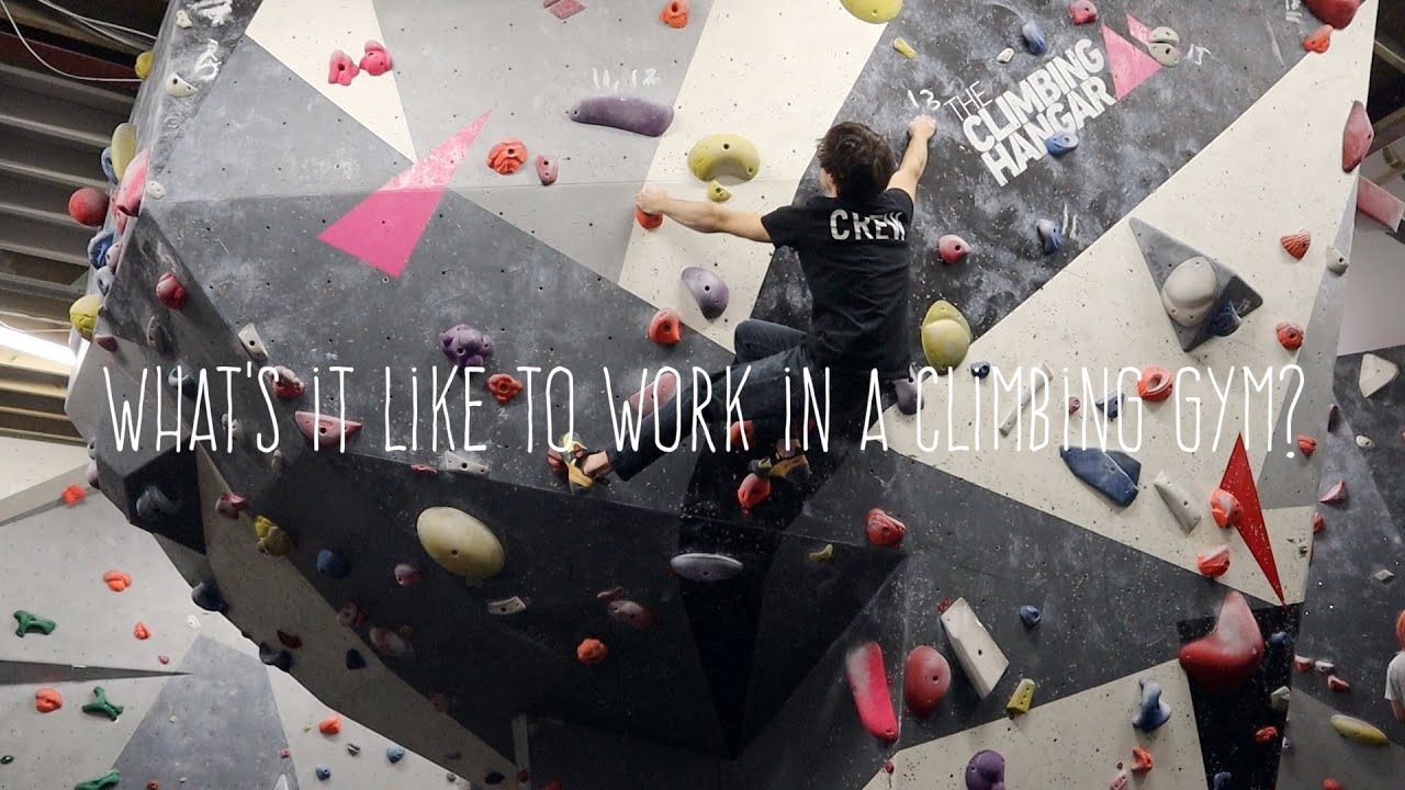 What's it like to work in a climbing gym?