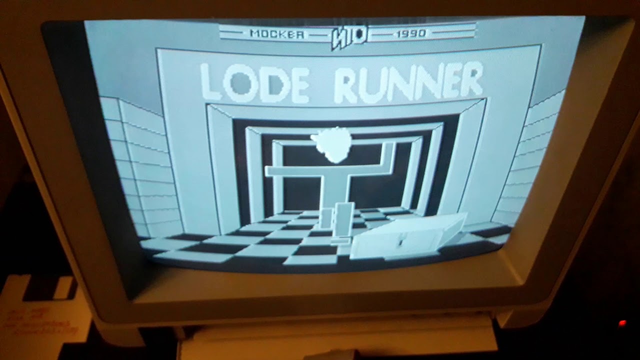 Электроника МС 0511 (УКНЦ): запуск игры Lode Runner [01.2020]