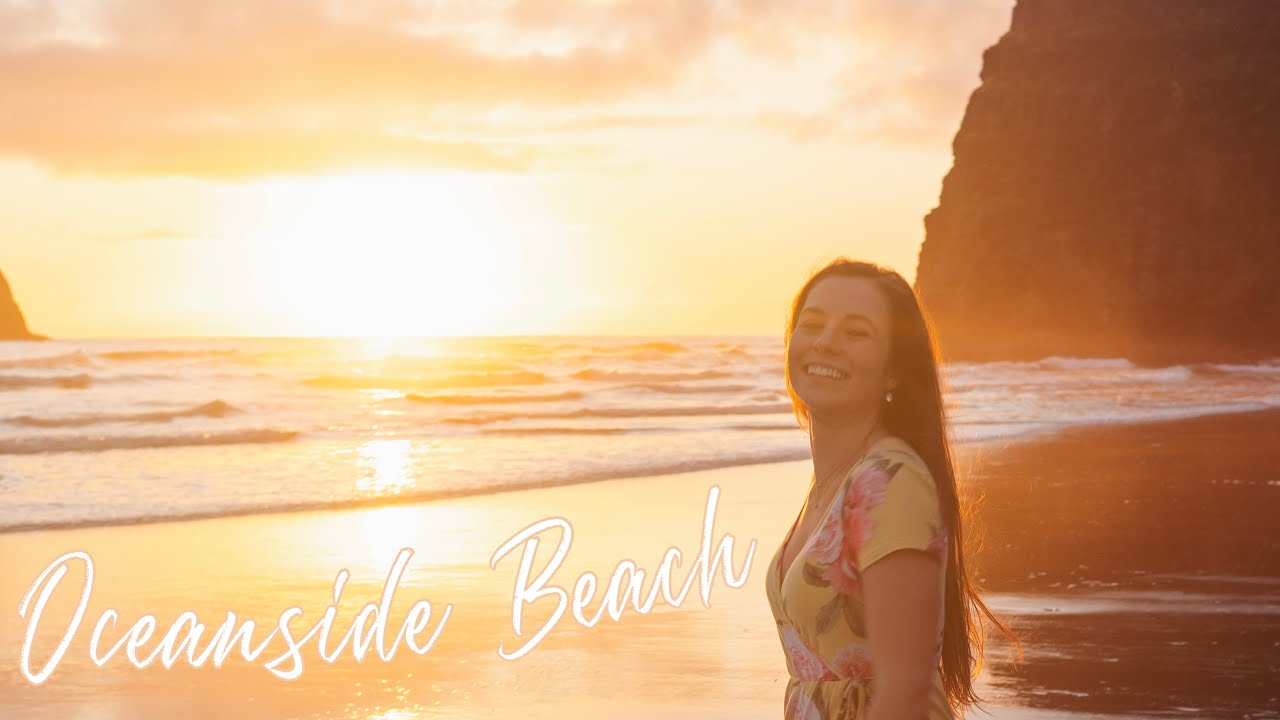 Prettiest Sunset of my Life at Oceanside Beach... | Exploring Oregon