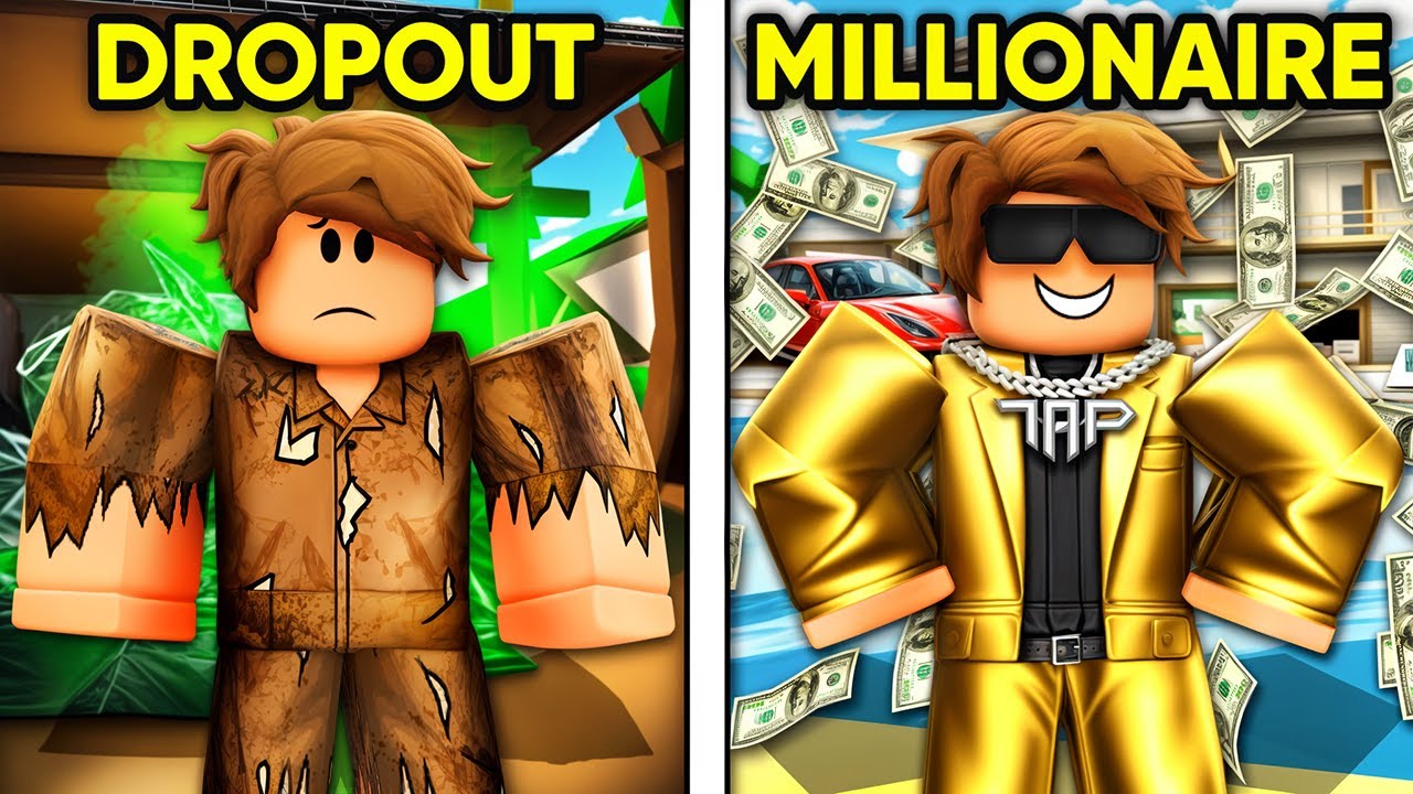HOMELESS to MILLIONAIRE.. (Brookhaven RP)