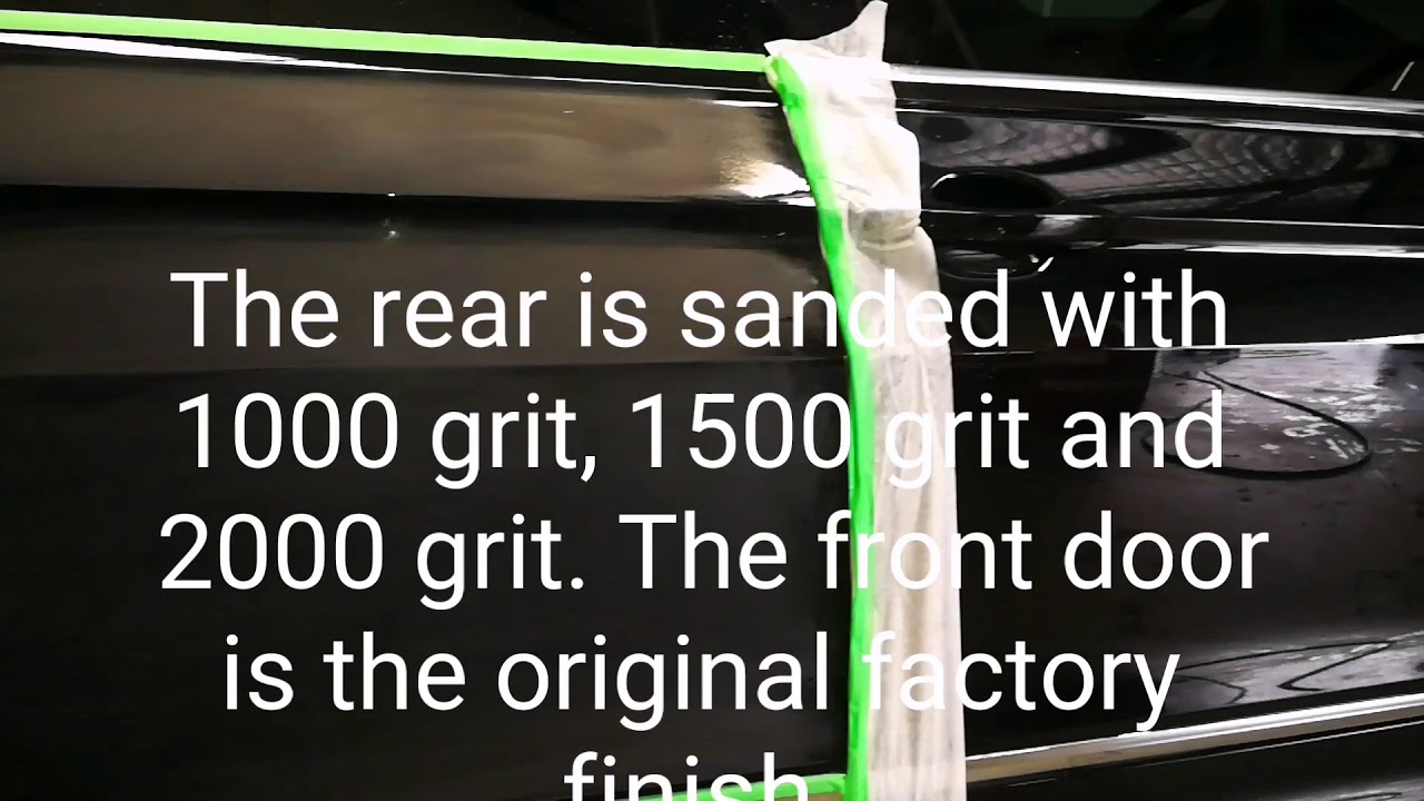 Orange peel removal - Ceramic Paint