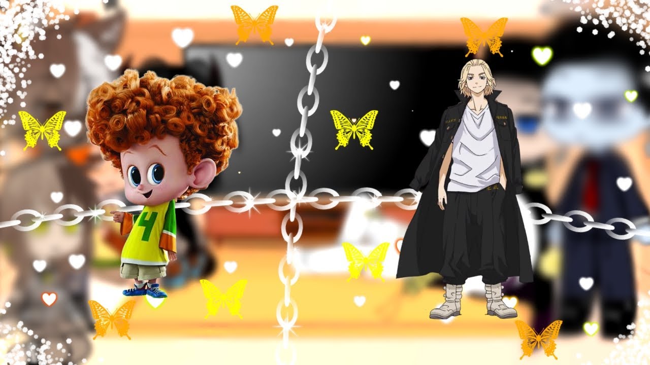Hotel Transylvania react to Dennis as Mikey {🧡💛}[1/? ]