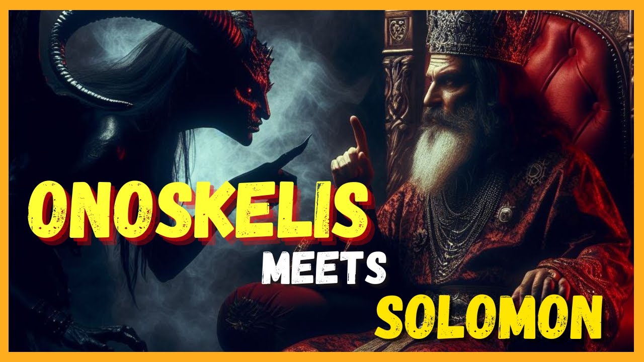 How Solomon BOUND Onoskelis, the she-demon