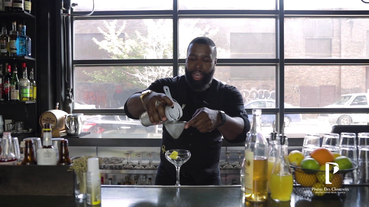 Gold of Biscay: A Pineau des Charentes Signature Cocktail by Frank Mills