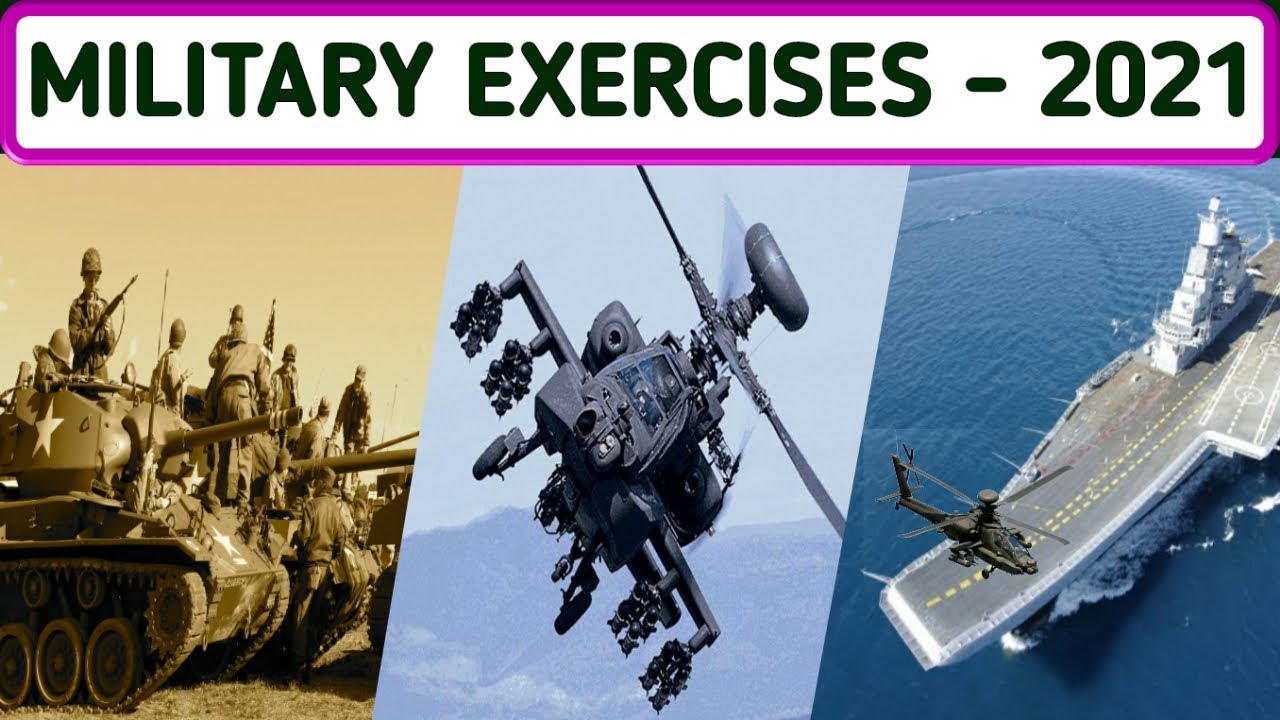 Military Exercises 2021 | Important Military Exercises |Military Exercise 2020| Education Circuit
