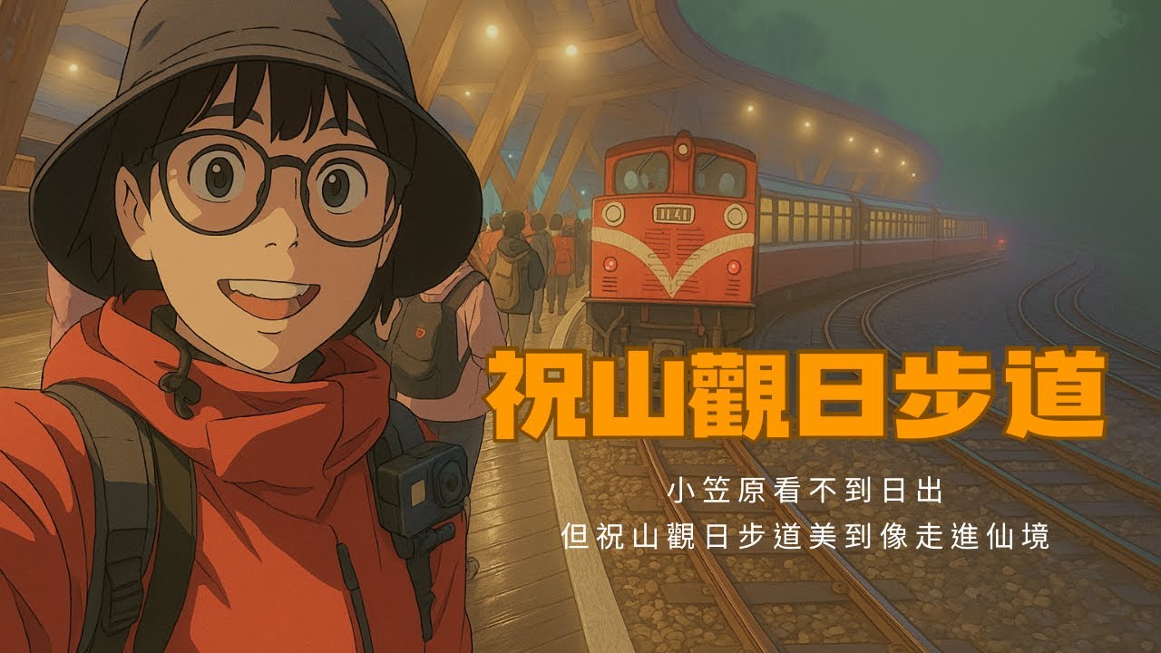 小笠原看不到日出，但祝山觀日步道美到像走進仙境｜《來嘉走走》｜祝山觀日步道｜阿里山森林遊樂區｜觀日小火車｜嘉義景點｜嘉義步道｜嘉義健行｜【J個桃】