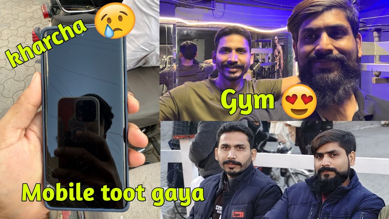 📱 Mobile Toot Gaya & Gym Time Workout 🔥 