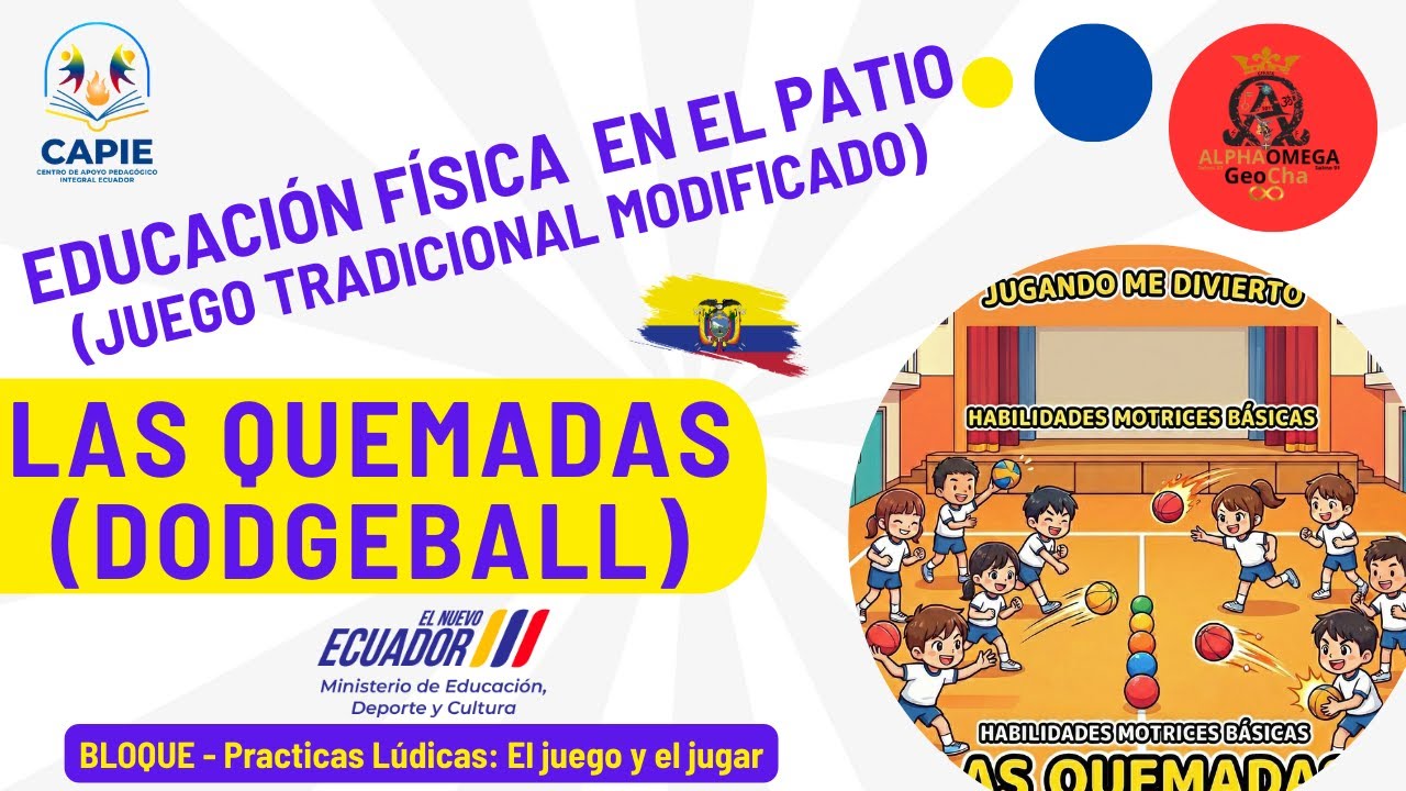 𝟒. 𝐉𝐮𝐞𝐠𝐨 𝐫𝐞𝐜𝐫𝐞𝐚𝐭𝐢𝐯𝐨: 𝐋𝐀𝐒 𝐐𝐔𝐄𝐌𝐀𝐃𝐀𝐒 (𝐃𝐎𝐃𝐆𝐄𝐁𝐀𝐋𝐋) 𝐆𝐮𝐢𝐚 𝐂𝐨𝐦𝐩𝐥𝐞𝐭𝐚 𝐩𝐚𝐫𝐚 𝐃𝐨𝐜𝐞𝐧𝐭𝐞𝐬 𝐝𝐞 𝐏𝐫𝐢𝐦𝐚𝐫𝐢𝐚 𝐲 𝐒𝐞𝐜𝐮𝐧𝐝𝐚𝐫𝐢𝐚.