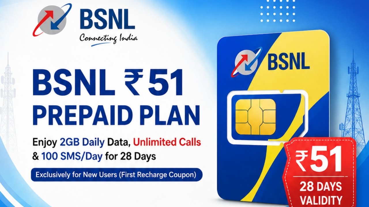 Bsnl 51 Plan Details | Bsnl 51 Recharge Plan | Bsnl Long Validity Plan