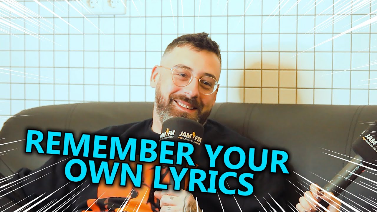 Sido - REMEMBER YOUR OWN LYRICS & Interview ⚡ JAM FM