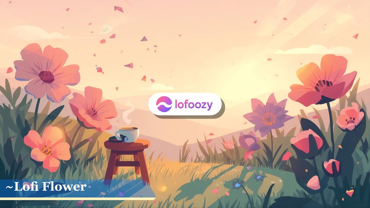 “Lofi Flower 🌸 Soft Bloom Beats for Study, Relax & Peaceful Focus” #flowers #chillbeats #lofi