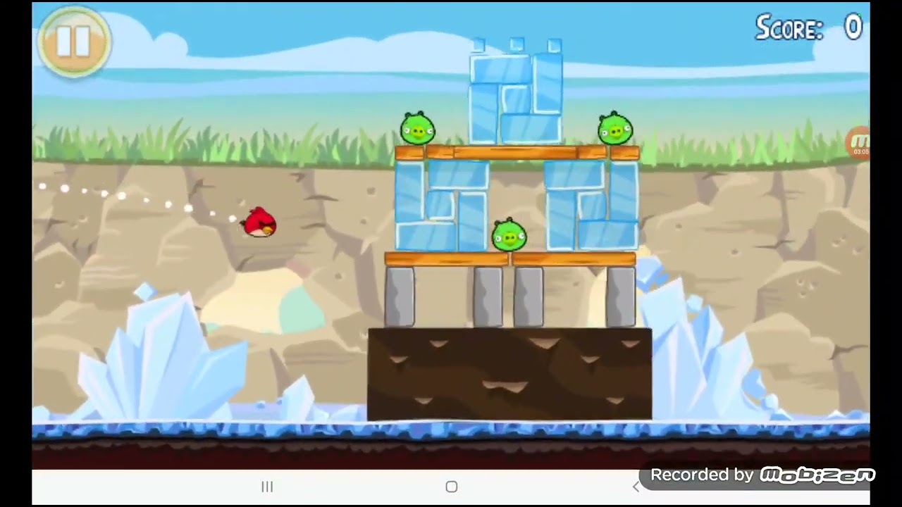Angry Birds 1.5.3 Palm Android Port Gameplay