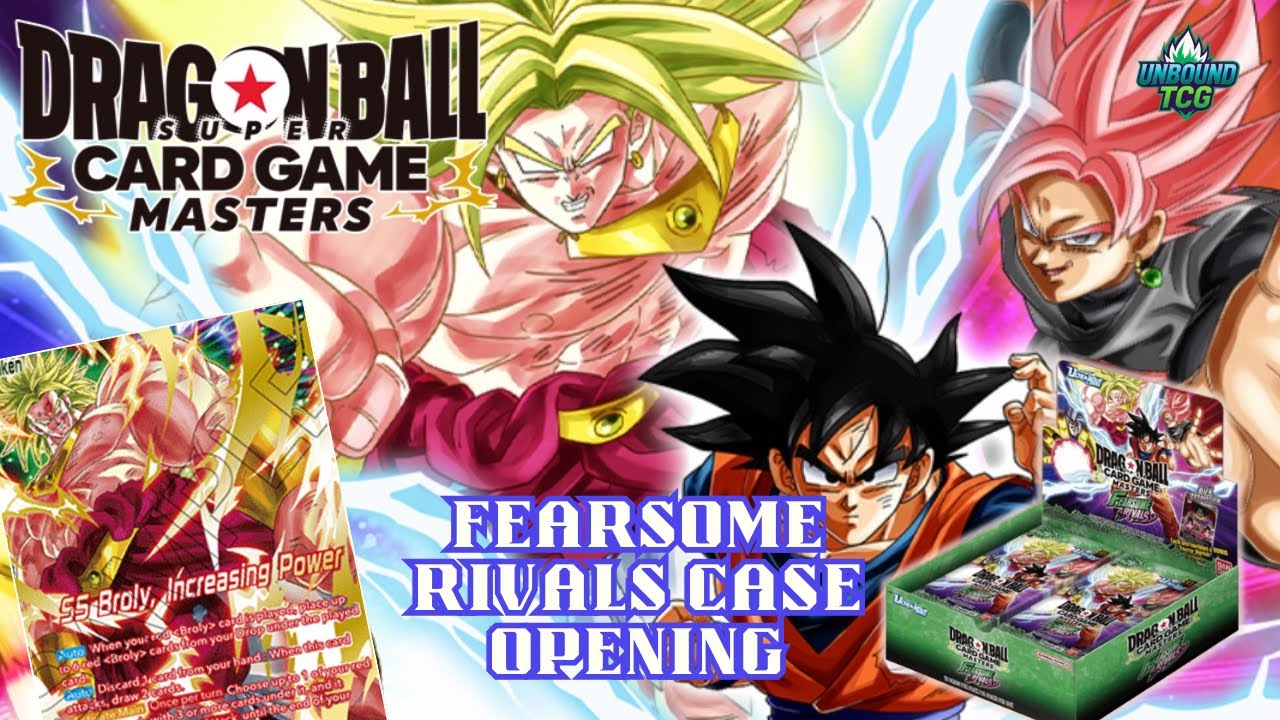 DBSCG Fearsome Rivals case opening with a National Champion!