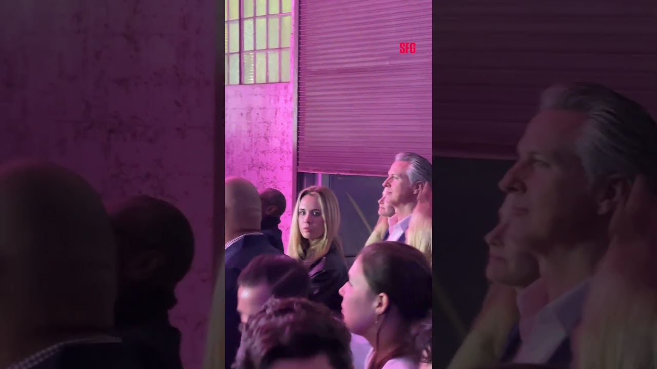 Gov. Gavin Newsom attends private SF Super Bowl show featuring Green Day