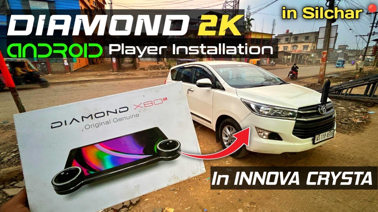 DIAMOND 2K Android Player Installation in INNOVA CRYSTA | #diamond2k #androidplayer #carplay
