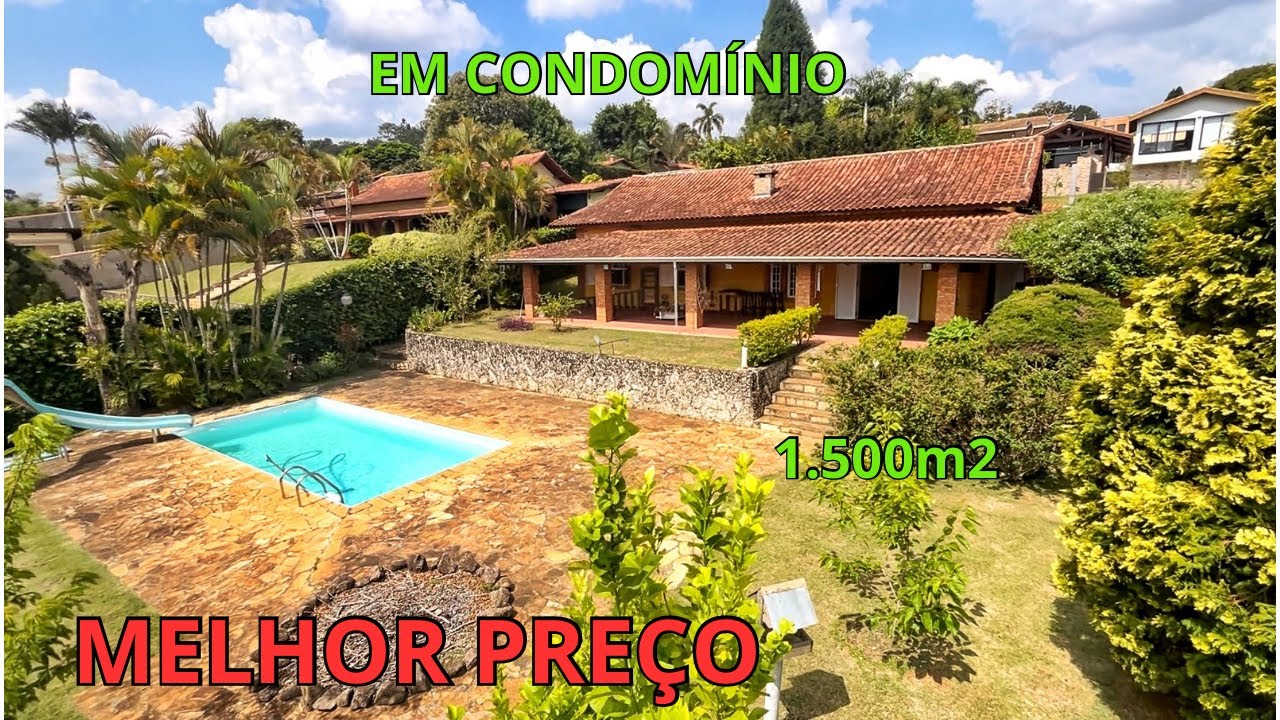 (vendido)👁️👄👁️ O PREÇO desta CHÁCARA vai te surpreender, Condomínio fechado, terreno pomar,1500m2,