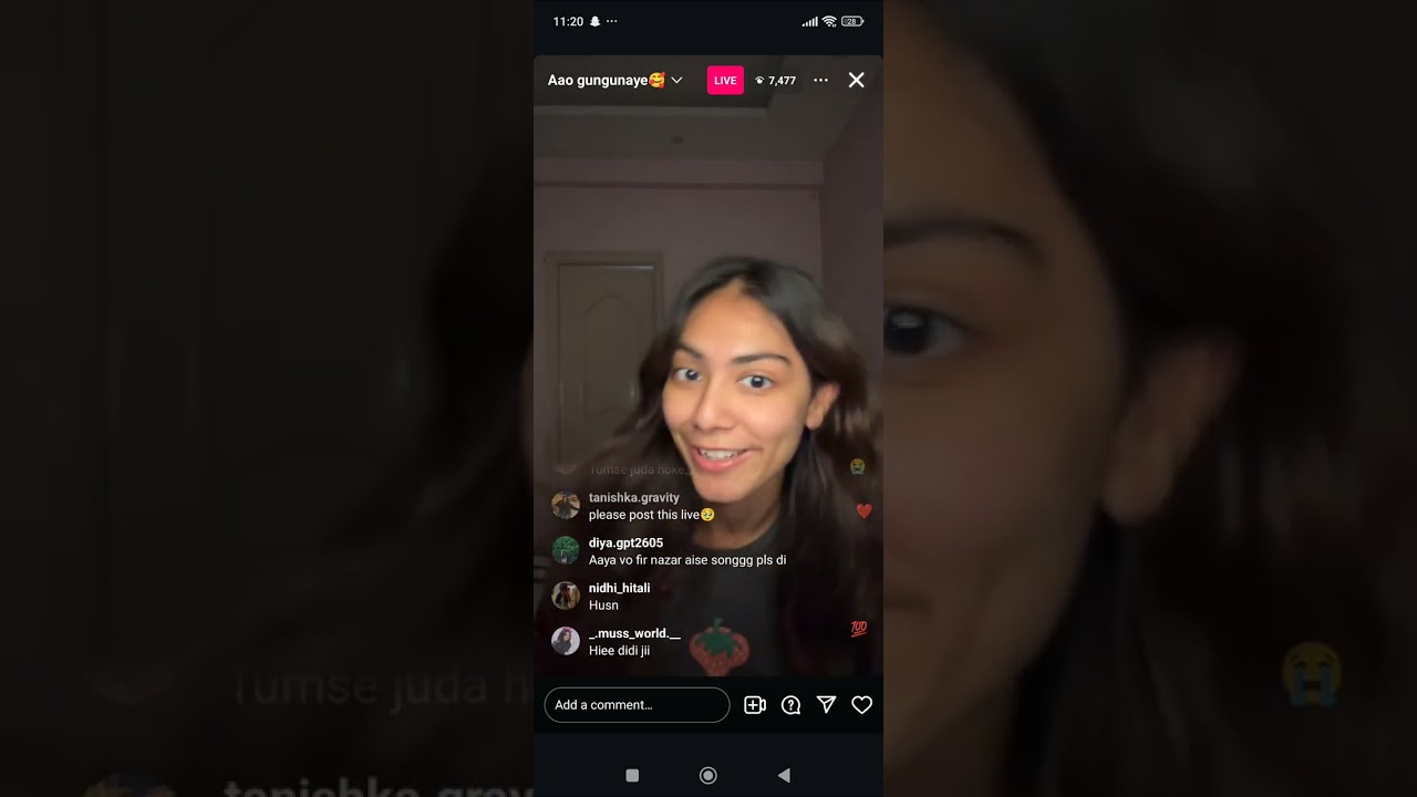 @TanishkaBahl @Anujrehanmusic @bharatchandak11full Instagram live at 11.10PM  6Auguat24