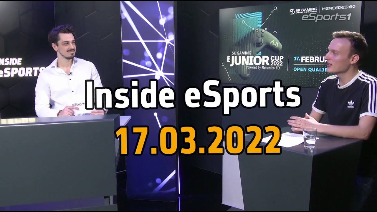 eJunior Cup, TimoX Portr&auml;t & VBL Playoff-Talk | Inside eSports - 17.03.2022