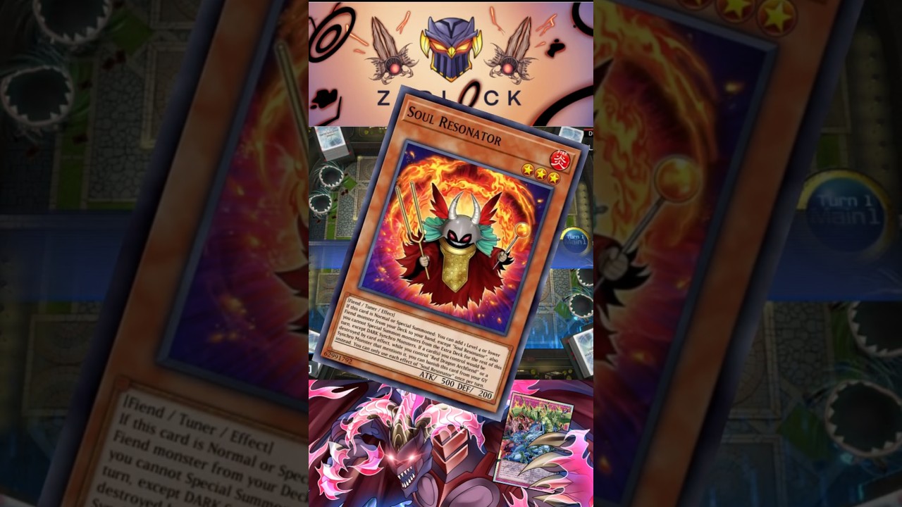 New Best Soul Resonator 1.5 RDA Combo! #yugioh #reddragonarchfiend #resonator